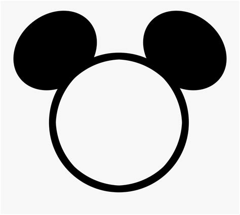 Free Download Clip Art Mickey Mouse Head Outline Png Free