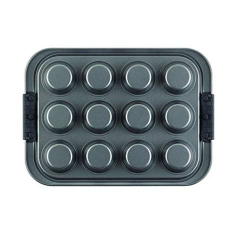 Anolon 54710 Anolon Advanced Nonstick 12 Cup Muffin Tin With Silicone