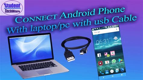How To Connect Android Phone To Laptop Using Usb Youtube