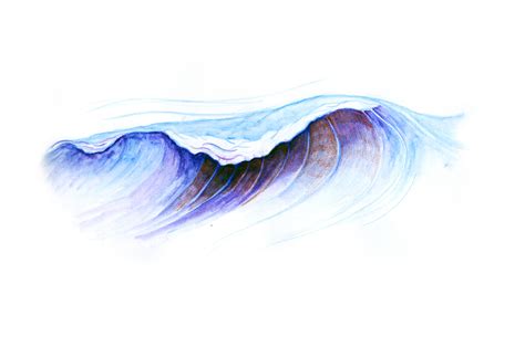 Images For Blue Waves Drawing Ocean Drawing Wave Illustration
