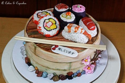 Sushi Cake Cake By Alfred A Cakes And Cupcakes Cakesdecor
