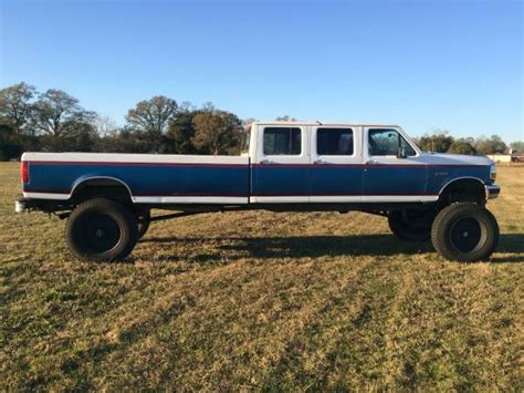 Lastcarnews: This 6-Door 1992 Ford F-350 with an 11-foot Extended Bed Is Up for Sale
