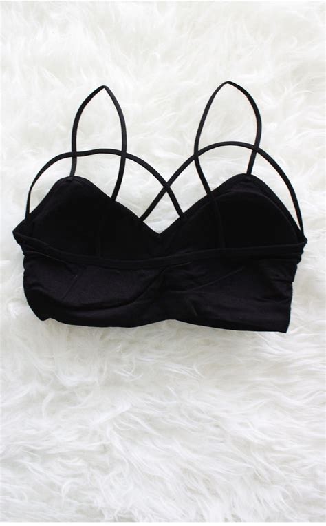criss cross bralette nyct clothing