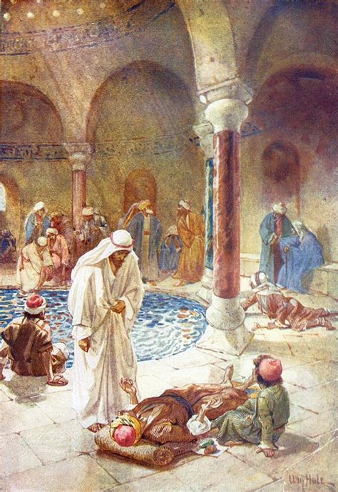 Phillip Medhursts Bible In Pictures 183 Jesus At The Pool Of Bethseda