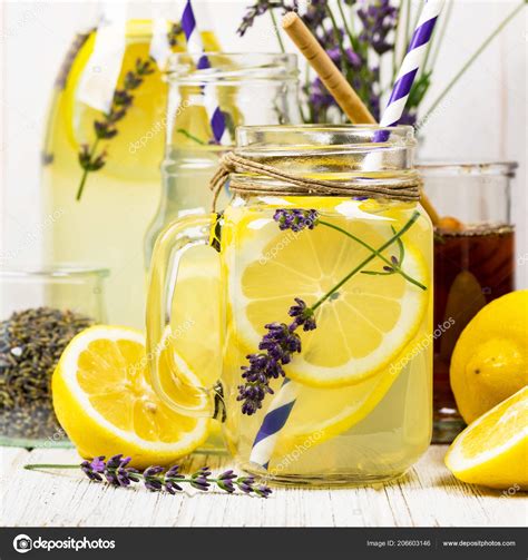 Lemonade Lemons Lavender Cold Infused Detox Water Lemon
