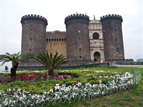 Castel Nuovo Italian New Castle Often Called Maschio Angioino Is