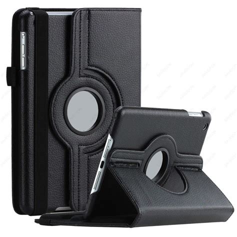 Ipad Mini 45 360 Rotating Case Black