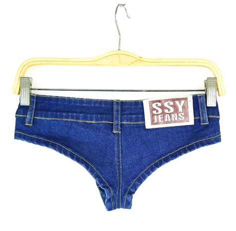 Sexy Womens Crystal Shorts Feminino Jeans Denim Micro Mini Jean Ultra