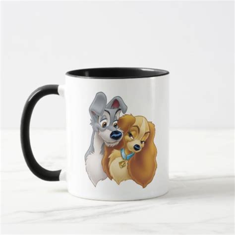 Classic Lady And The Tramp Snuggling Disney Mug Zazzle