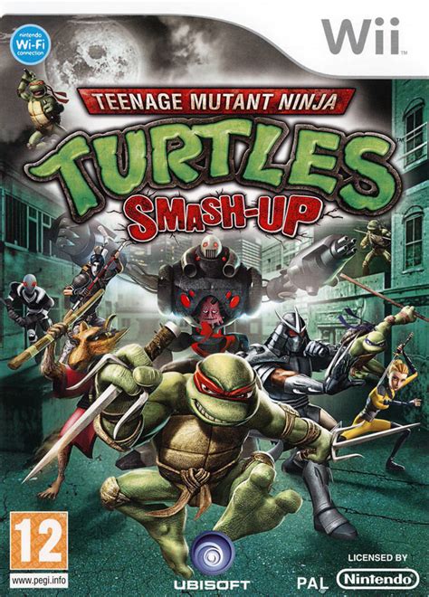 Teenage Mutant Ninja Turtles Smash Up Sur Wii