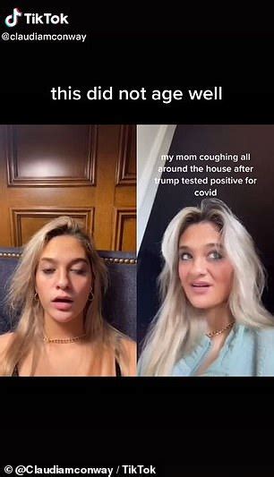 The news was actually leaked by her daughter, claudia conway, on tiktok. Kellyanne Conway feuds with her daughter Claudia in TikTok ...