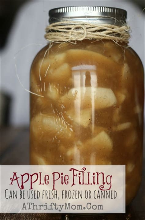 Using the funnel, fill jars with drained apples about 2 inches from the top. Apple Pie Filling Recipe ~ Can be used Fresh, Frozen or ...