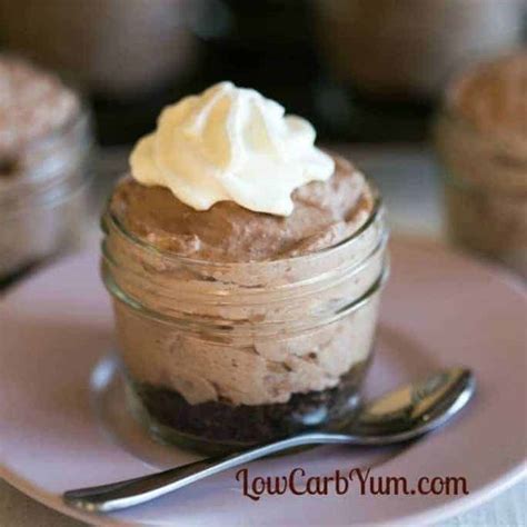 No carb cheesecake is a great choice for low carb dieters, as it consists mostly of cheese and eggs. Easy No Bake Low Carb Desserts | Low Carb Yum