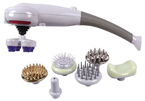 Buy Magic 889a Full Body Massager With 7 Attachments Massager Grey Online ₹1079 From Shopclues