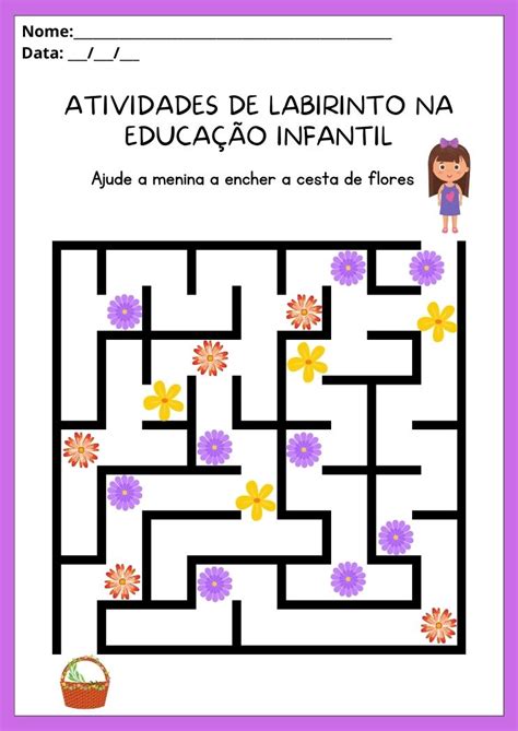 Atividades De Labirinto Na Educação Infantil