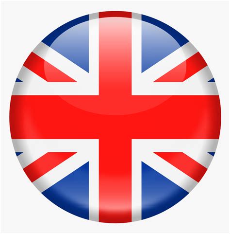 United Kingdom Flag Round Png Transparent Png Kindpng