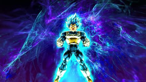 Super Saiyan Blue Evolved Vegeta Dragon Ball Legends Live Wallpaper