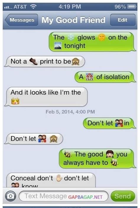 Hilarious Emoji Text Message Funny Emoji Texts Funny Text Messages