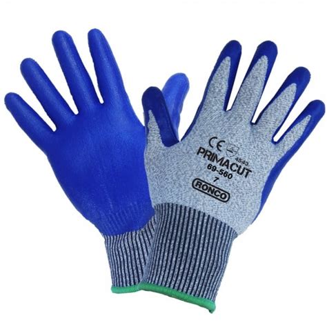 Primacut 69 560 Nitrile Palm Coated Hppe Glove Cut Level Ce 5 Ansi