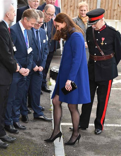 Kate Middleton Got Her Heel Stuck In A Grate During Event Instyle