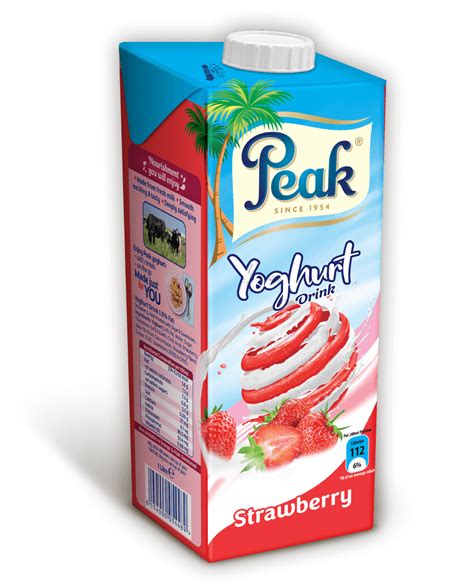 Peak Yoghurt Drink Strawberry Peakmilk