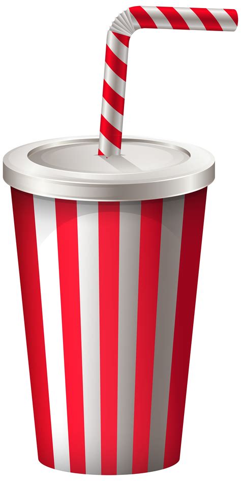 Drink Cup With Straw Png Transparent Clip Art Image Gallery