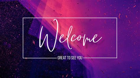 Copy Of Welcome Card Postermywall