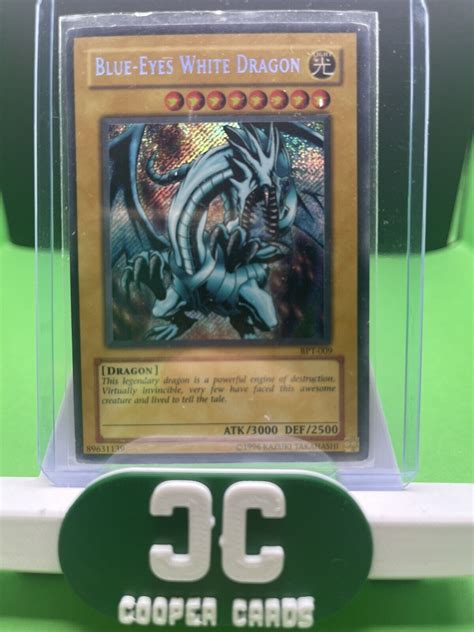 Yu Gi Oh Blue Eyes White Dragon Bpt Secret Rare Ebay