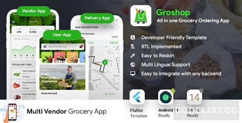 By ordering items on your phone, you don't have to go to the store, stand in line, and unload all those bags from your car. GroShop v1.0.0 - Grocery Flutter App Template | 3 Apps ...