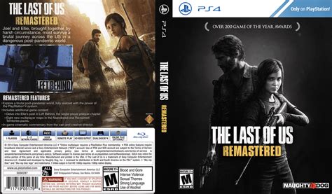 The Last Of Us Remastered Ps4 Cover Art On Ps5 Style Customcovers