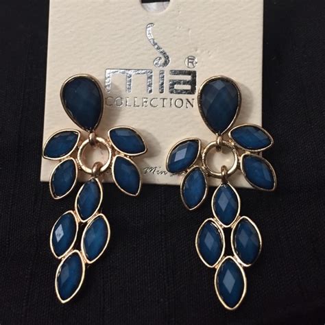 71 Off Mia Collection Jewelry 🌸🌺🌼mia Collection Drop Earrings From