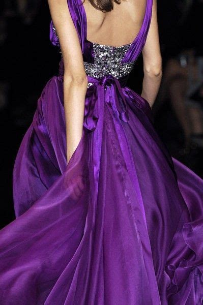 Purple Color Inspiration Trend Council Fashion Purple Dress