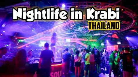 Krabi Ao Nang Night Life Clubs And Bars Thailand Bikerrajat Youtube