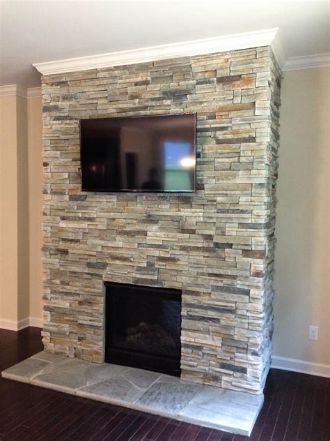 Natural Stone Tile For Fireplace Surround Fireplace Guide By Linda