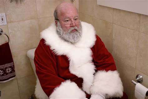 Poo Pourri Literally Uses Toilet Humour In Ad Starring Santa On The Loo