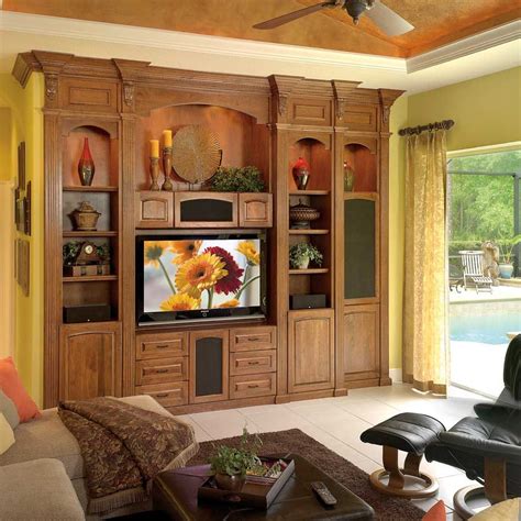 Entertainmentcenters Custom Wall Unit Built In Entertainment Center