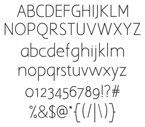 This font looks great in headers, social media graphics, and print designs. Minimal Fonts: 40 Amazing Free And Clean Fonts In 2016