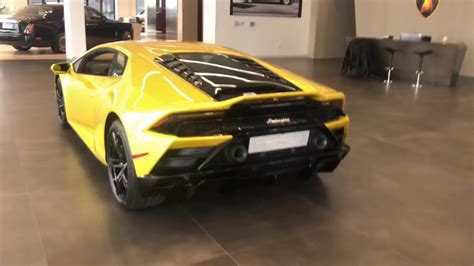 Recently Released Lamborghini Huracan Evo In New Yellow Youtube