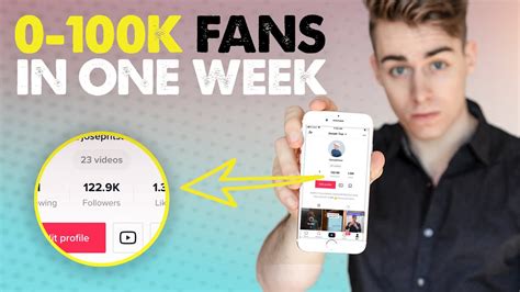 0 100k Followers On Tiktok In One Week Step By Step Case Study Youtube