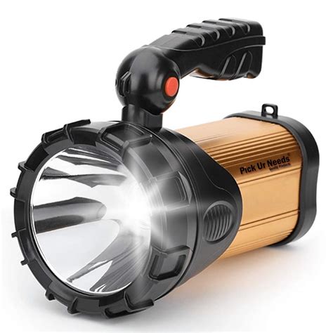 Buy Pick Ur Needs Metal 100 Watt Rechargeable Waterproof Bright Led Torch Laser Long Range