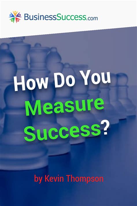 How Do You Measure Success Measure Success