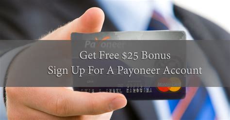 Payoneer partners with thousands of companies such as amazon, paypal,. Sign Up For Free Payoneer Account: Plus get $25 referral bonus!