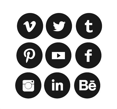 19 Social Media Icons Free Psd Ai Vector Eps Format Download