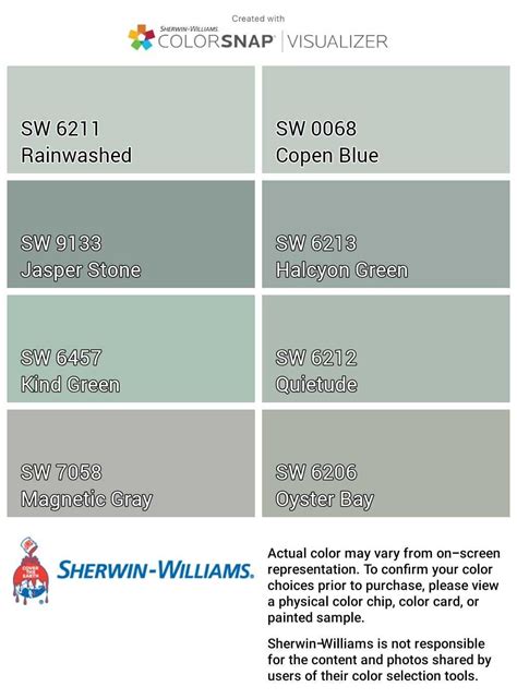 I just created this color palette with the Sherwin ... As a homeowner, or as a contractor, you owe it to yourself to download the powerful new app, quality edge visualizer.