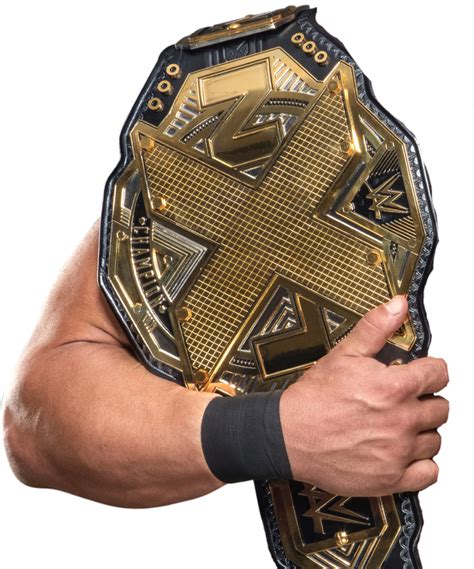 WRESTLING RENDERS & BACKGROUNDS: NXT CHAMPION (belt)