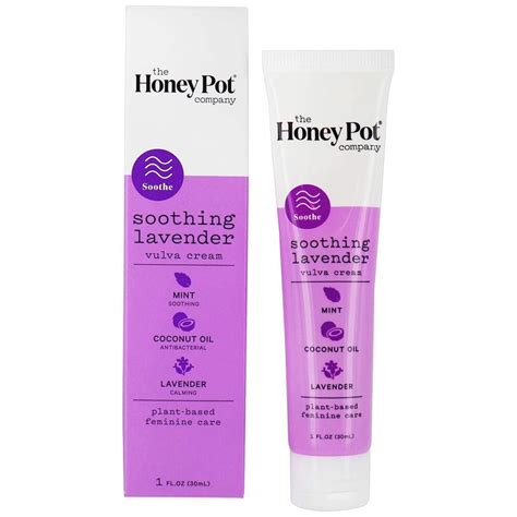 The Honey Pot Company Vulva Cream Soothing Lavender 1