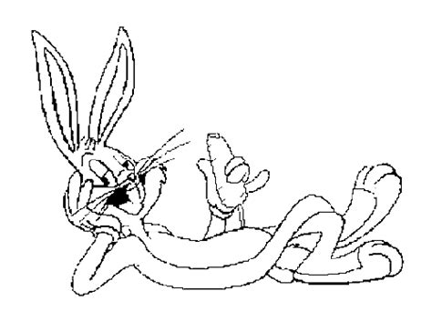 Digital Dunes Bugs Bunny Is Relaxed Coloring Pages