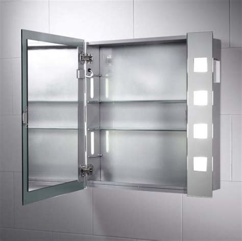 A mirrored bathroom cabinet brings you many benefits; Illuminated Bathroom Mirror Cabinets With Demister in 2020 ...