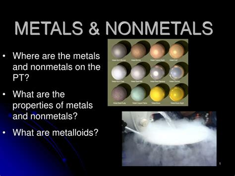 Ppt Metals And Nonmetals Powerpoint Presentation Free Download Id590868