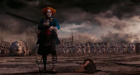 A Bunch Of Images From Tim Burtons Alice In Wonderland — Geektyrant